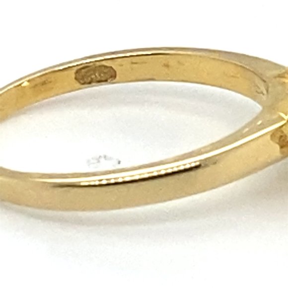 Laletema Yellow Grossular Garnet 4.48ct Solid 18K Yellow Gold Ring - Picture 6 of 9